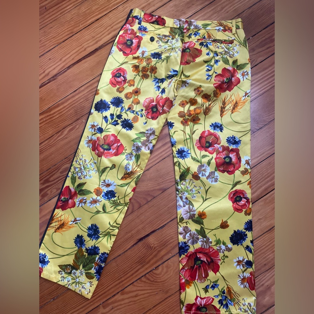 Vintage dolce and Gabbana two sided cropped pants - Picture 2 of 13
